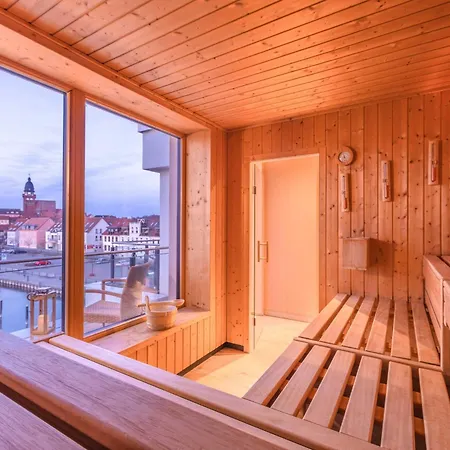 Quartier Lounge - Mit Wasserblick & Wellness In Der Hafenresidenz Apartment *
