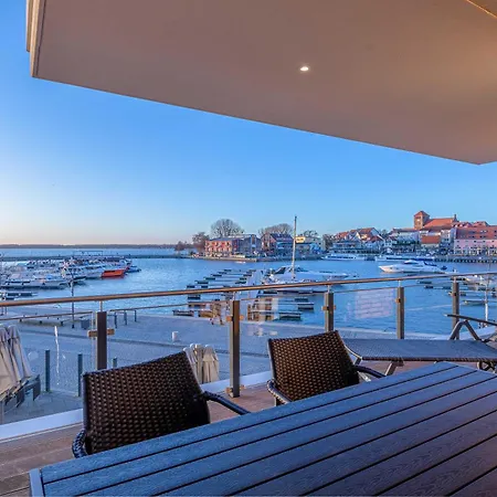 Quartier Lounge - Mit Wasserblick & Wellness In Der Hafenresidenz Apartment