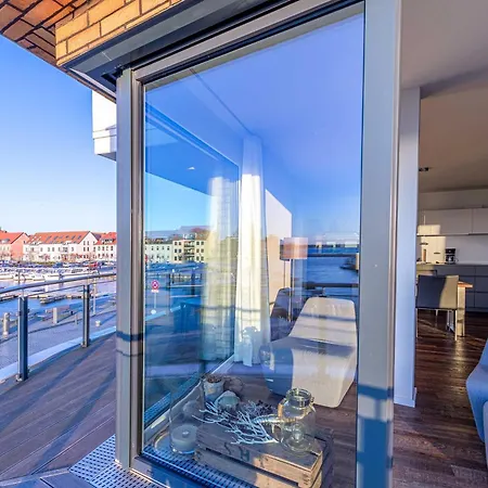 Quartier Lounge - Mit Wasserblick & Wellness In Der Hafenresidenz Apartment *