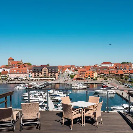 شقة Quartier Lounge - Mit Wasserblick & Wellness In Der Hafenresidenz *